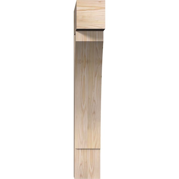 Thorton Block Smooth Bracket, Douglas Fir, 5 1/2W X 24D X 36H